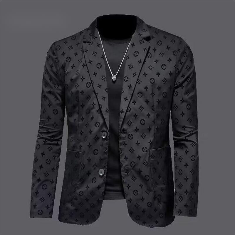 Spring Autumn New Mens Jackets Blazer Fashion Slim Casual Blazer Brand Mens Suit Designer Jacket Ytterkläder Man