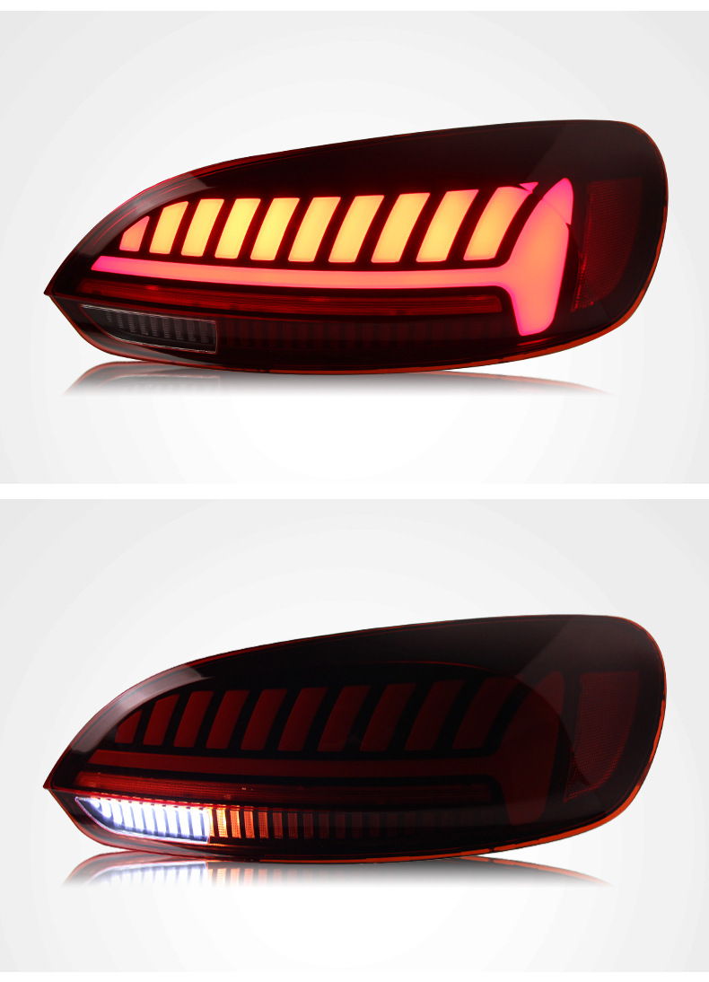 LED Taillight for VW Scirocco 2009-20 17 Tail Lamp Rear Brake Lights Streamer Signal Reverse Highlight Taillights