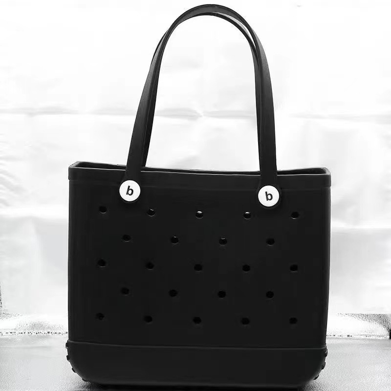 سيليكون بيتش مخصصة حقيبة اليد الأزياء إيفا بلاستيك بيتش حقيبة شاطئ 2023 حقبة تخزين مصممة الصيف للسيدات