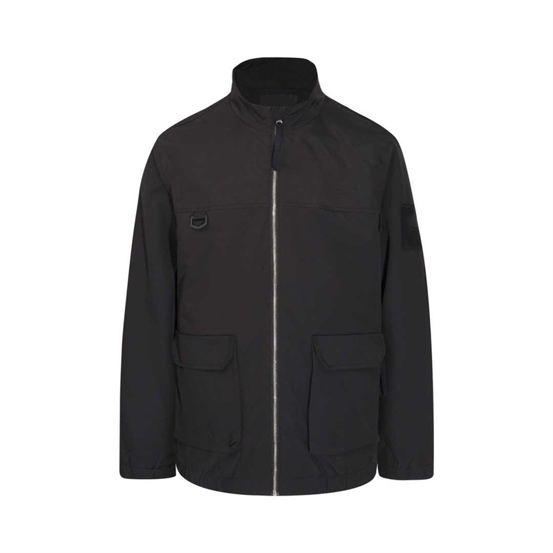 Versão original pura versão americana 1990 jaqueta impermeável à prova de vento outono novos homens e mulheres bordados looseS-XL
