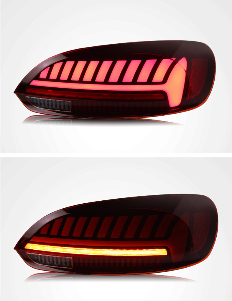 LED Taillight for VW Scirocco 2009-20 17 Tail Lamp Rear Brake Lights Streamer Signal Reverse Highlight Taillights