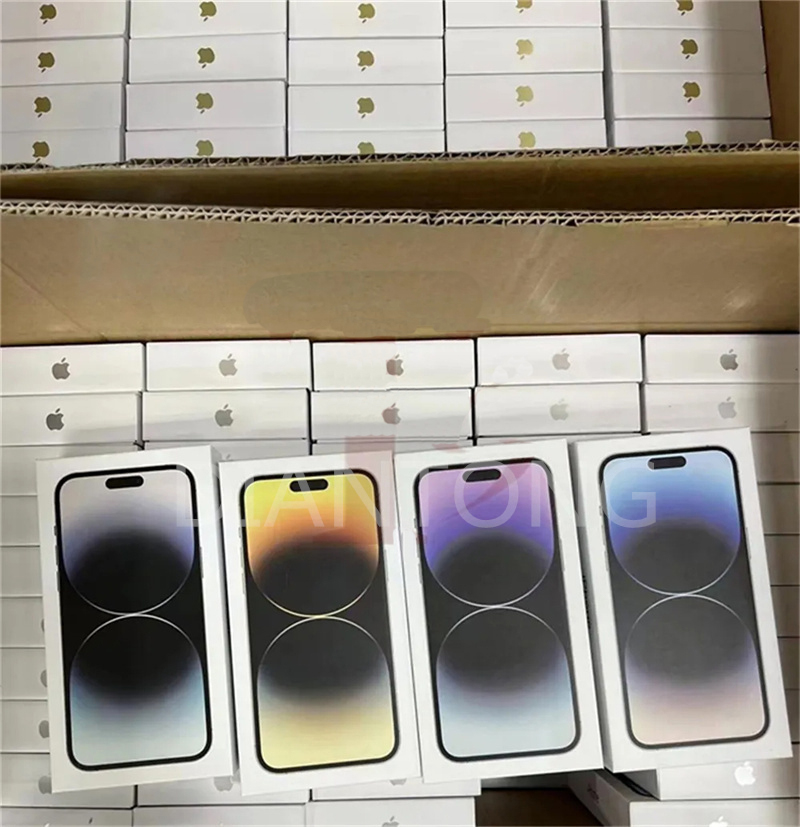 İPhone 15 Pro/14 Pro Stil Düz Ekran Cep Telefonunda Orijinal İPhone XR İPhone 14 Pro/15Pro Boxcamera Görünümü ile Kilidi 3G RAM 64GB 128GB 256GB ROM MobilePhone