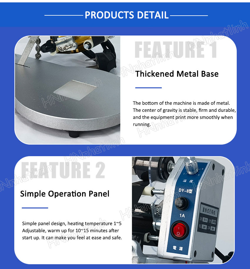 DY-8 Dates Coding Machine Printing Machine Batch Serial Number Printer Manual Expiry Production Date Coder Expiry Date Machine