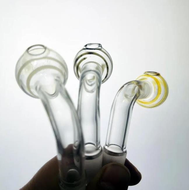 manufacture Glass pipes oil burner Bowl 10mm 14mm 18mm Male Female Joint Clear Thick Pyrex hookahs for Water oil Rigs Bong pipe