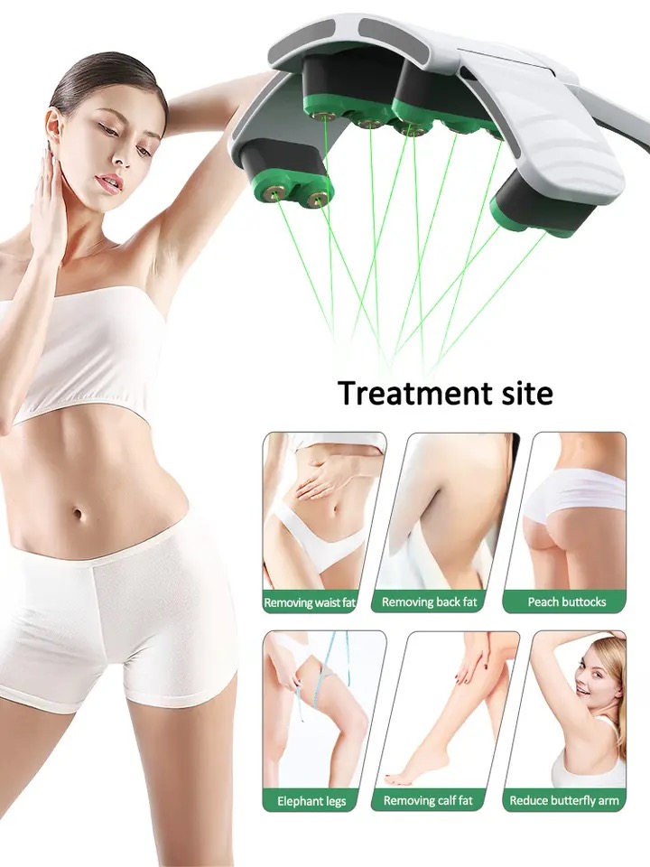 Newest 10D Non-invasive Luxmaster Lipo Laser 532nm Laser Green Red Light Cold Cellulite Removal Body Shaping Lipo Laser Slim Machine