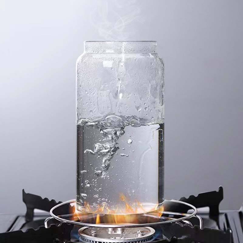 Barattolo di vetro da cucina, contenitore sigillato in vetro ad alto borosilicato, contenitore alimenti resistente al calore