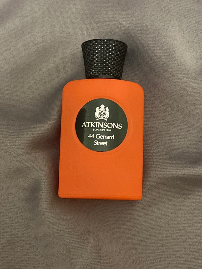 Atkinsons 44 Gerrard Street Perfume 100 ml mężczyzn mężczyzn Kobiety Zapach Eau de Kolonia 3.3 uncji długotrwały zapach neutralny unisex Parfum Spray najwyższej jakości