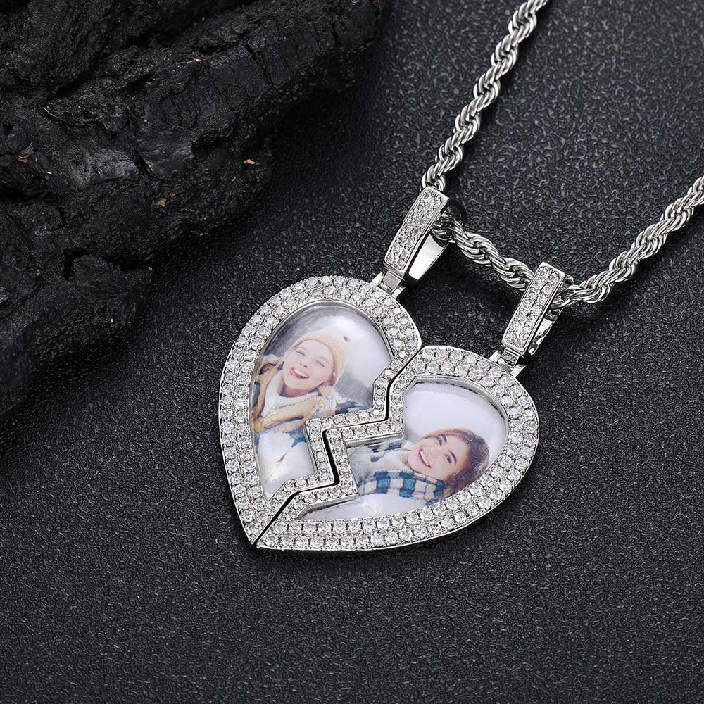 picture necklace picture pendant Hip Hop Custom Photo Locket Picture Pendant Photo Pendant