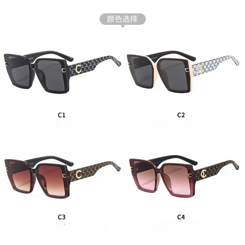 Top Fashion Designer Sunglasses Women's Men's Goggles Premium Glasses Men's Fashion Glasses Street Shot Driving Travel Sunglasses Vintage Metal Sunglasses with box