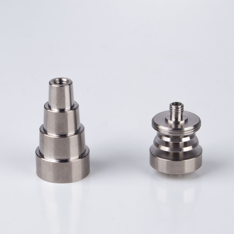 Cigarette saine T013 Titanium Nail Outils à main 6 en 1 10mm 14mm 19mm Maie Femelle GR2 pour cire huile narguilé verre Bong Pipe Dab Rigs