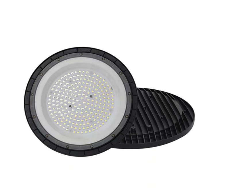 LED 100W 150W 200W UFO High Bay Light 100-265V Caixa de alumínio 3000K-6500K IP65 Lâmpada de iluminação à prova d'água