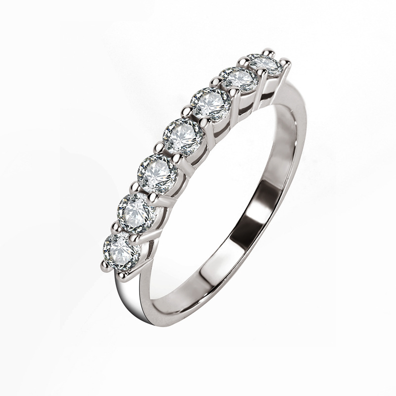 кольца дизайнерское кольцо для женщин кольцо из стерлингового серебра 925 пробы с инкрустацией муассанитом проходное бриллиантовое тестер любовное кольцо для женщин обручальное кольцо для ногтей роскошные ювелирные изделия размер США 5-10