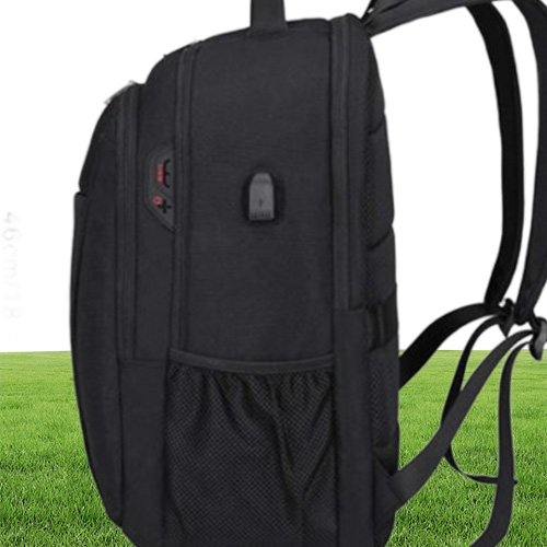 Rucksack langlebiger wasserfestes College School Laptop -Beutel für Frauen für 156 Zoll Computer und Notebook Black3785324