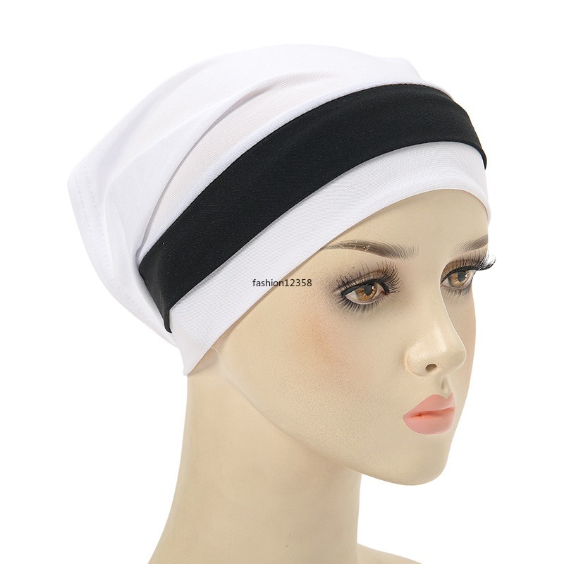 Underscarf Innerlijke Cap Moslim Vrouwen Hijab Hoofddoek Wrap Tube Tulband Ninja Hoed Islamitische Beanie Bone Motorkap Hoofddeksels Turbante