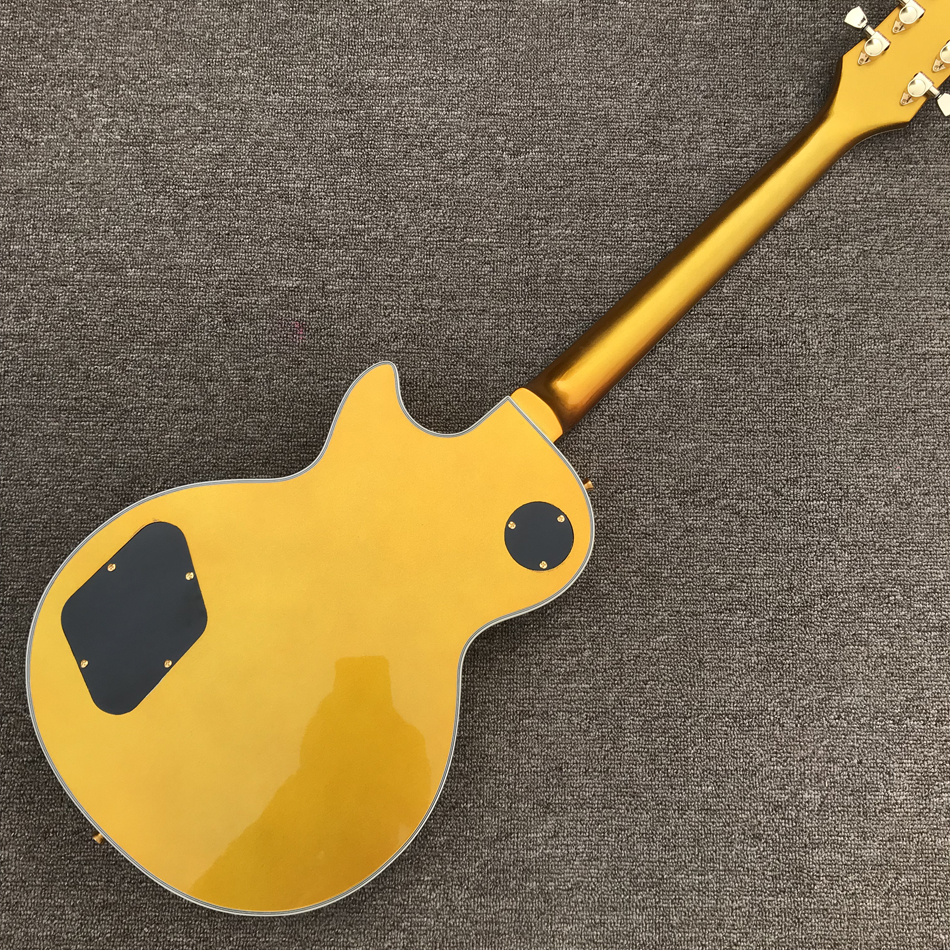 Samma av bilderna Custom Shop, tillverkad i Kina, anpassad elektrisk gitarr av hög kvalitet, ebenholtsfingertavla, Pick Guard, Gold Hardware, GRATIS frakt 000