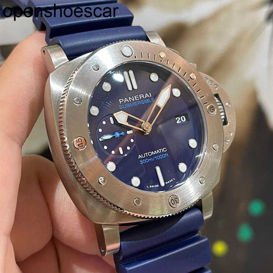 Top Heren Zf Factory Panerais Horloge Handmatig uurwerk Peinahai Classic Sports Koop het nu 98 Perna Sea Stealth Edition Ring MensCM4X