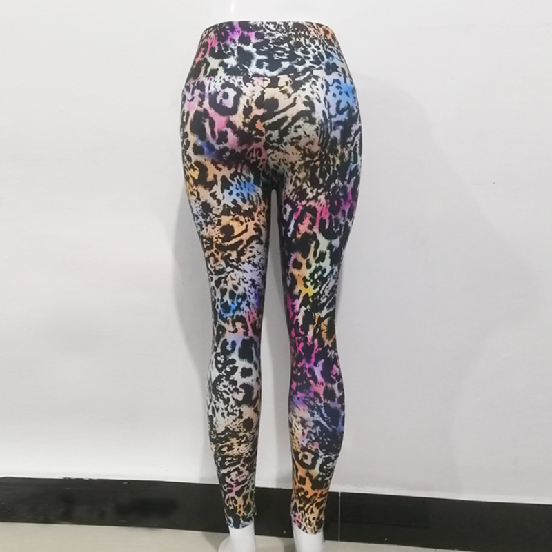 Leggings imprimés léopard Sexy pour femmes, collants de sport, pantalons de Yoga, de gymnastique, de Fitness, Jegging, Push Up, d'entraînement, de course à pied