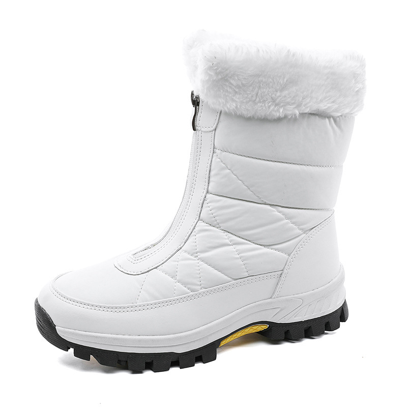 Brand S Designer Femmes Bottes de neige Chaussures étoiles Martin Boot Fluff Cuir Outdoor Winter Black Fashion Non Slip Wear Resistant Fur Fur Shoe I Now Tar Hoes Hoes Hoe