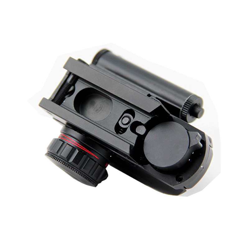 Tactical Optics 1x22x33 Compact Reflex Sight Red Green Dot Scope met geïntegreerde rode laser 4 richtkruis Holografische richtkijker Fit 20 mm rails voor airsoft-jacht