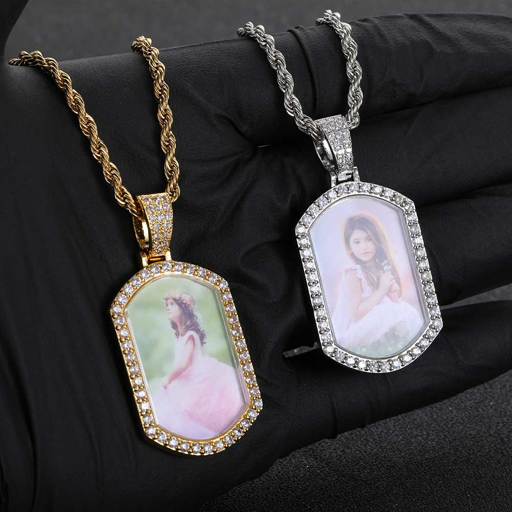 Pendentif Photo personnalisé, collier cadeau de saint valentin