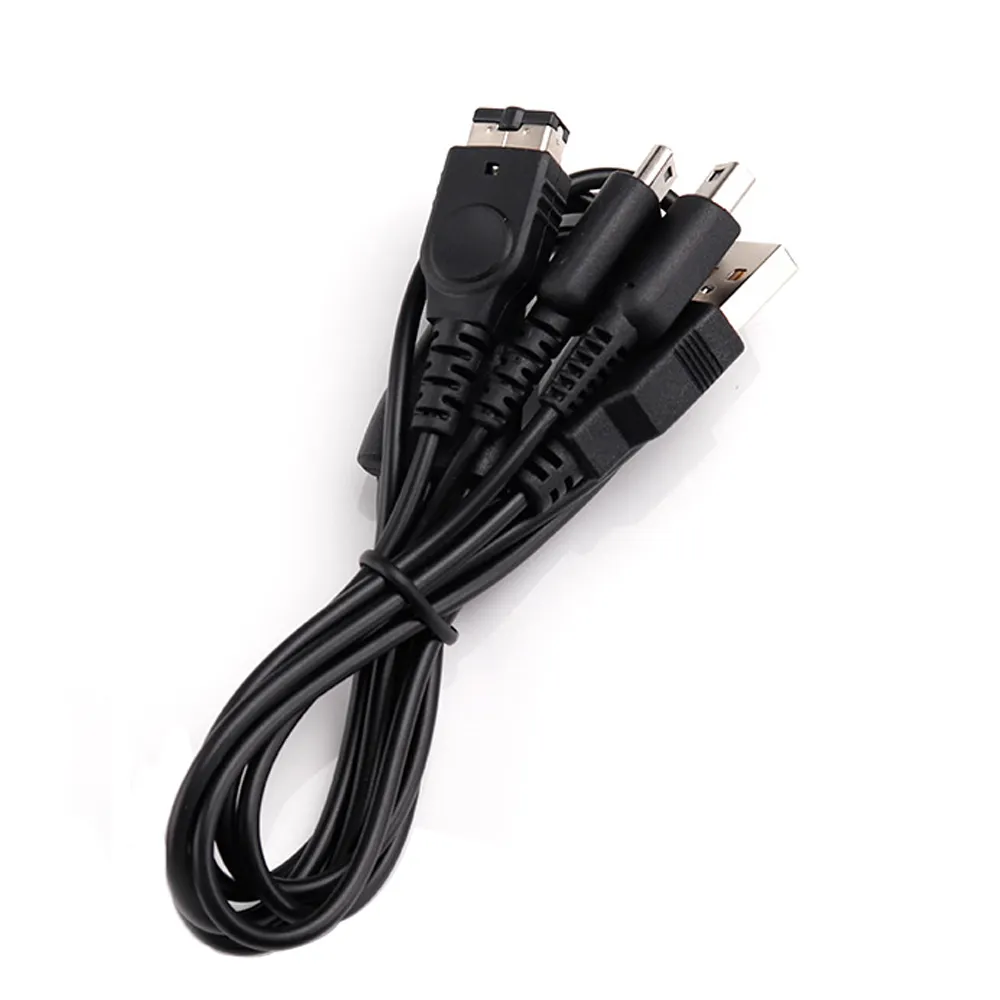 1.2M 3 in 1 USB Charging Cable  Cords Lead for NDSI NDSL GBA SP Console