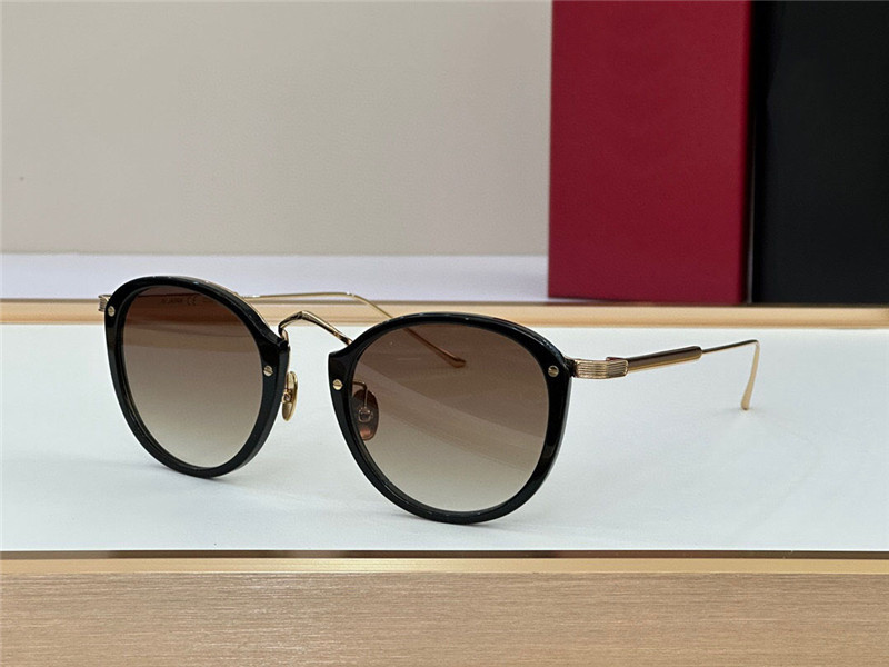 Nieuwe fashion design cat eye zonnebril 0014 acetaat frame metalen tempels veelzijdige vorm eenvoudige populaire stijl outdoor uv400 beschermingsbril