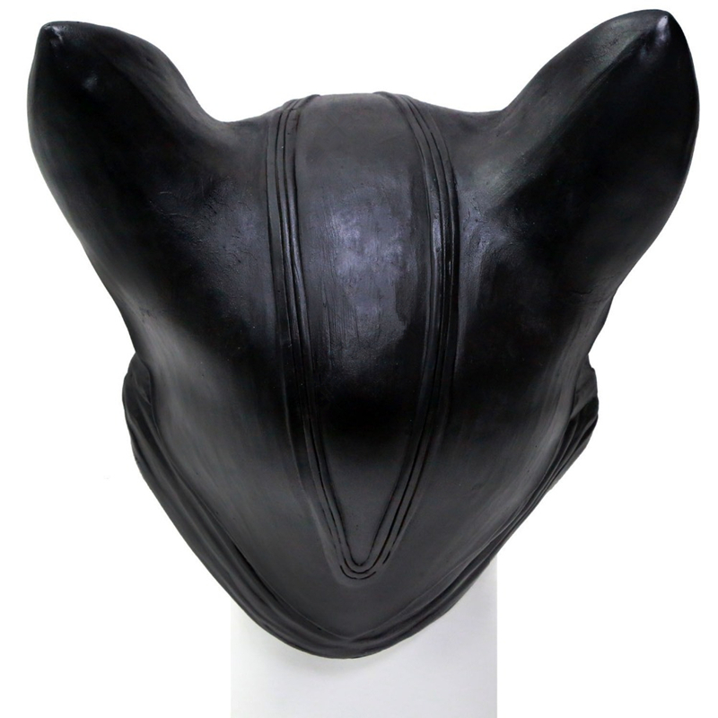 Akcesoria kostiumowe seksowna kotka kobieta Selina Kyle lateksowa maska ​​superbohater filmu cosplay kostium na halloweenowe maski imprezowe