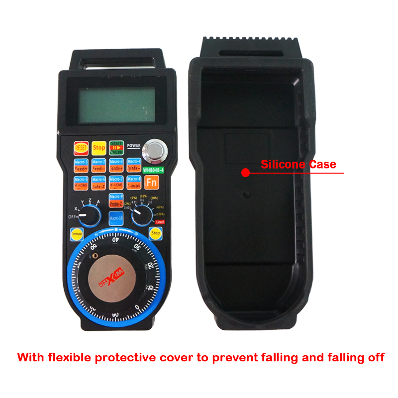 CNC USB Wired Handwheel Remote Controller Support 4 Axis 6 Axis Mach3 System for CNC Machine Lathe Wood Metal Router Tool