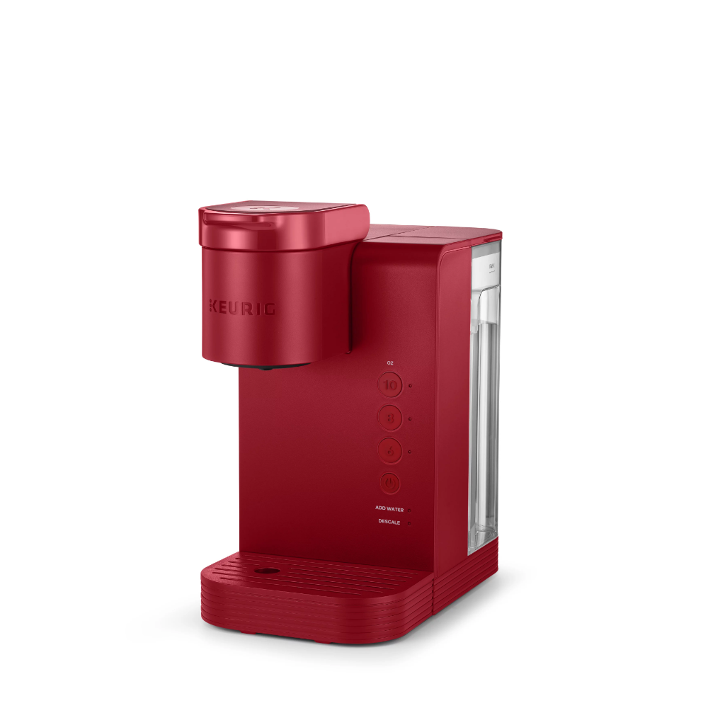 Keurig K-Express EssentialsシングルサーブKカップポッドコーヒーメーカー、レッド