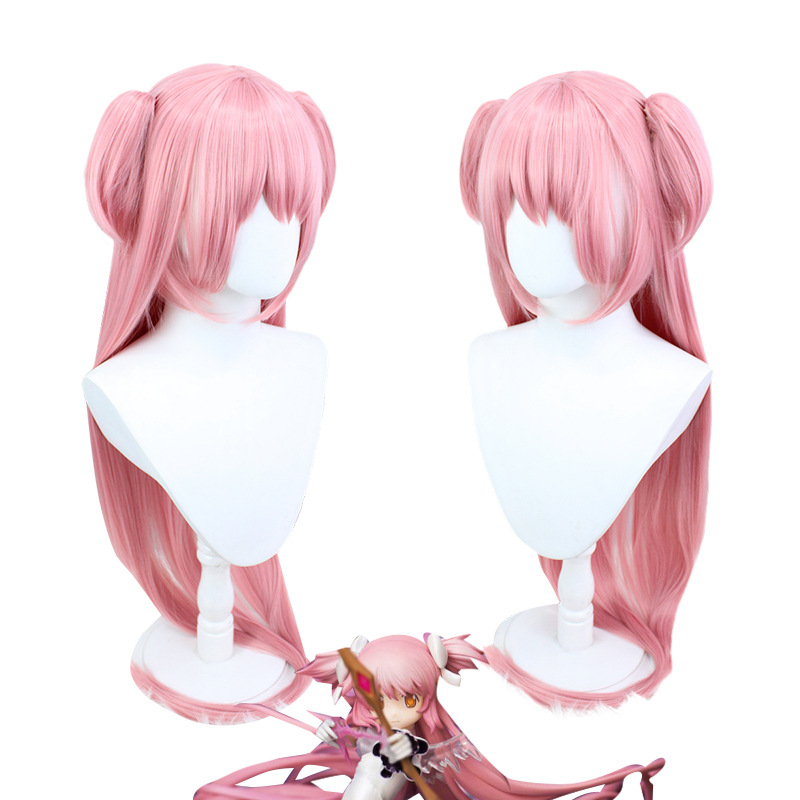 Anime Costumes Anime Puella Magi Madoka Magica Kaname Madoka Cosplay Costume Goddess kjol Evening Dress Wing Wing Woman Sexig Carnival Suit