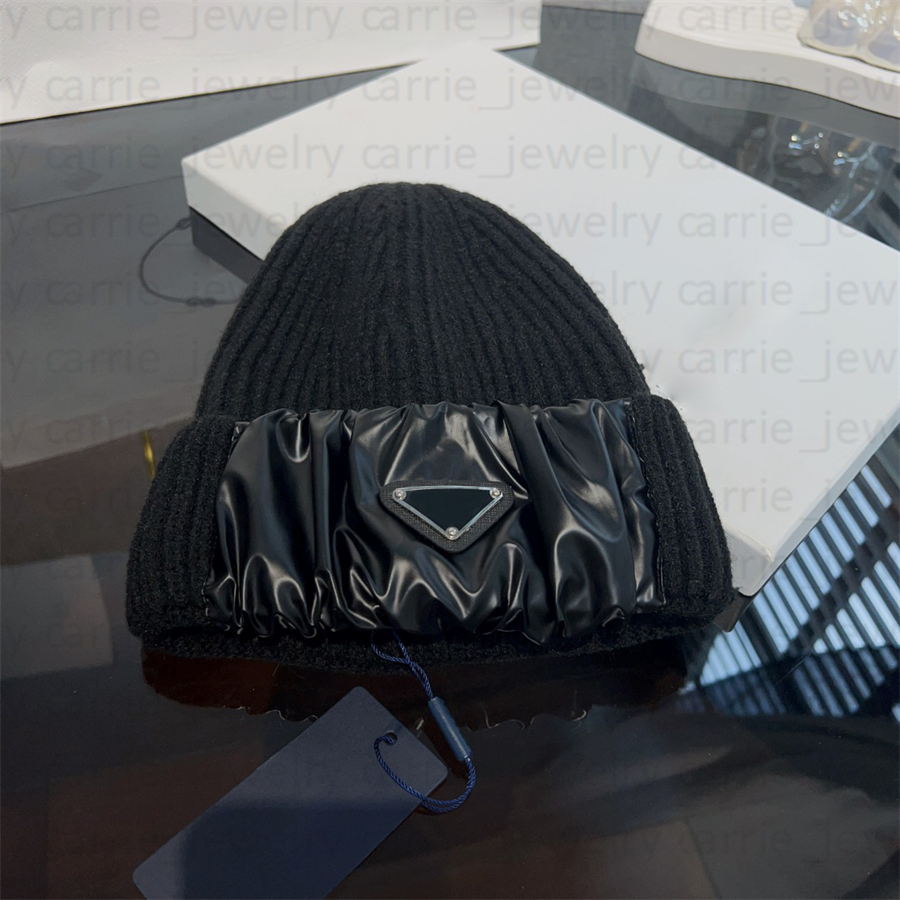 Knitted Hat Fashion Street Beanie Cool Cap Designer Skull Caps Winter for Man Woman Letter Patchwork Hats Stereoscopic 3 Color Available