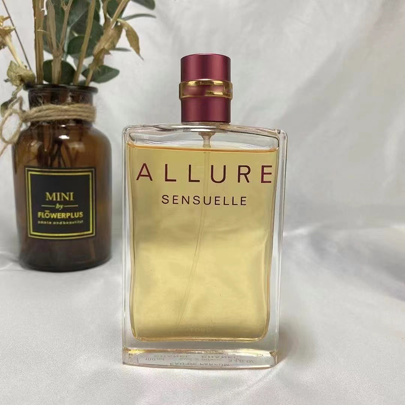 Berühmtes Damenparfüm ALLURE SENSUELLE, Spray, natürliches Damen-Köln, 100 ml, EDP, luxuriöser, langanhaltender Damen-Vergnügungsduft als Geschenk, sexy, bezaubernder Duft, 3,4 FL.OZ