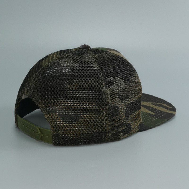 Casquettes de balle de marque à la mode unisexe brodé Camouflage Sun-poof chapeau de Baseball à bord plat chapeau Hip Hop