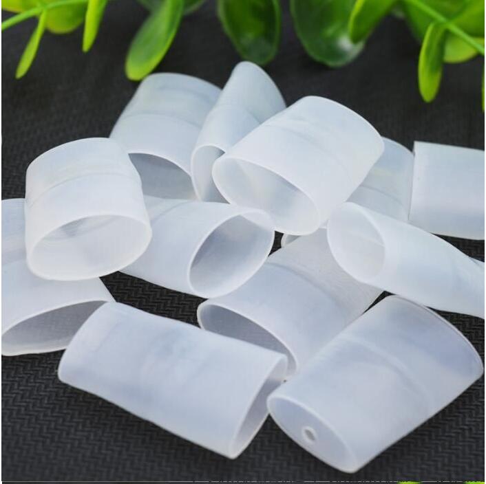 Flat Disposable Silicone Mouthpieces Drip Tips Rubber Test Tip Fit Atomizers Tank Cartridges Cap Cover