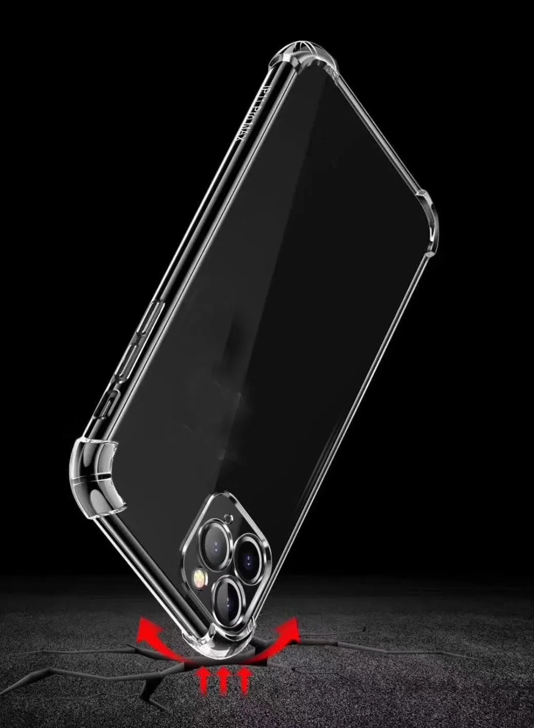Étuis antichoc en TPU souple de 1,5 mm pour Samsung S23 Ultra S23 Plus Galaxy M54 A14 5G Anti-chute Airbag Quatre coins Drop Crystal Clear Transparent Couvertures de téléphone portable