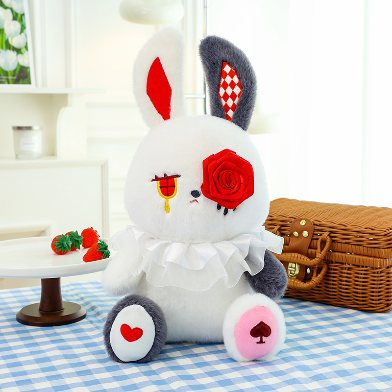 Anime Stuffed Plush Animals Toy Darkness Sentimental Bunny Doll Children's Playmate Home Decoration Boys Girls Birthday Children's Day Christmas 2 New Style 40cm