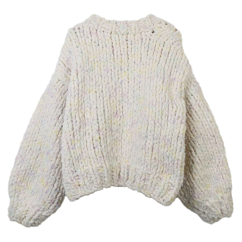 917 2023 Marka jesienna W tym samym stylu sweter z długim rękawem V Szyjka kardigan morel moda damskie ubrania Wysokiej jakości damskie mingmo