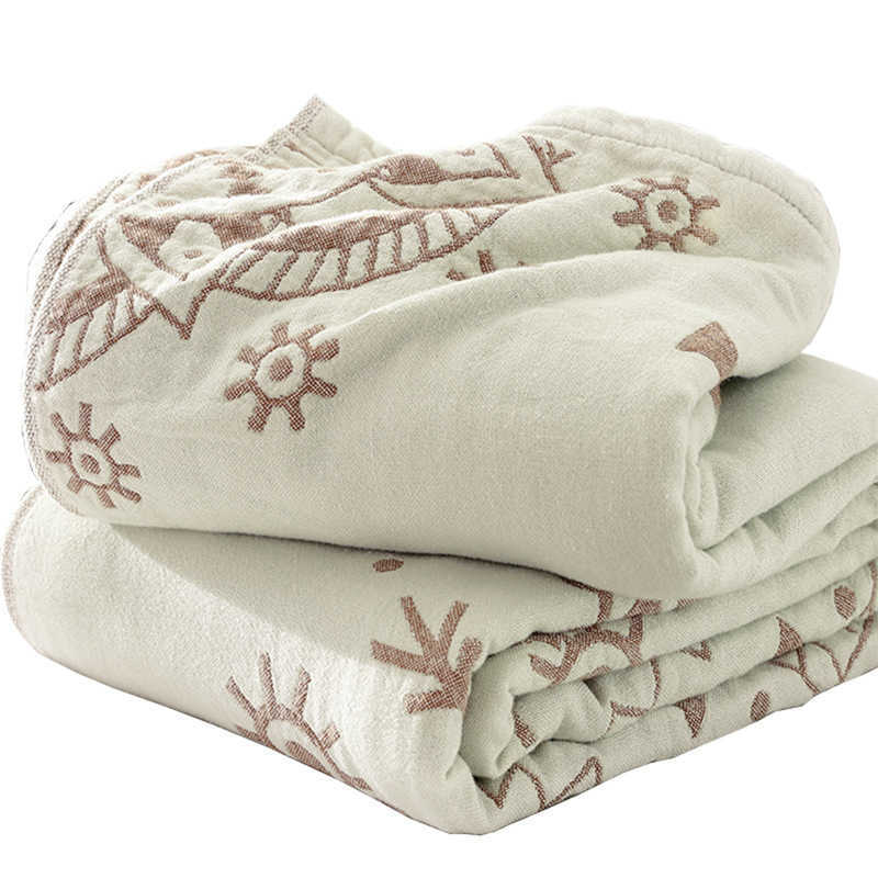 Dekens Nordic deken katoenen handdoek zomer Koel dekbed met airconditioning Sprei zachte bank vrijetijdsdeken voor bedden enkel dubbel YQ230925