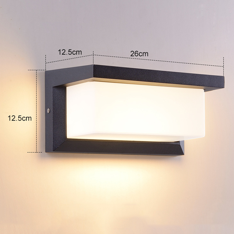 Mur LED lumière extérieure intérieure étanche décoration de la maison lampe intérieure salon chambre escaliers éclairage AC110V-220V