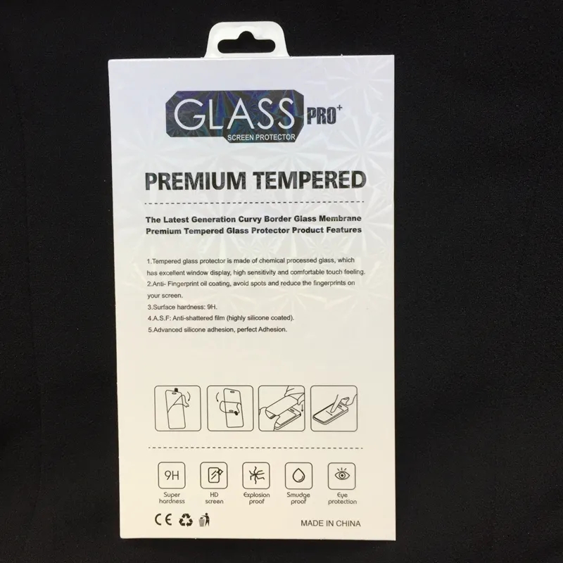 Premiumtemperat glasskärmskydd för Samsung Galaxy A51 A71 5G A41 A70E A31 A10S A20S A21S A11 2.5D 9H Film med detaljhandelspaket