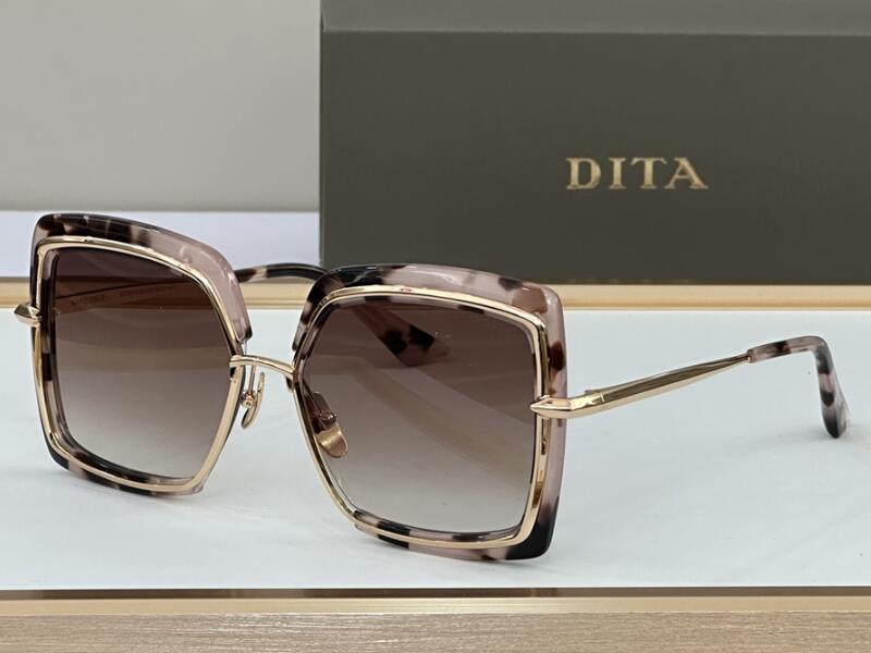 Realfine888 5A Brillen Dita Narcissus DTS503 Luxus-Designer-Sonnenbrille für Mann und Frau mit Brillenetui