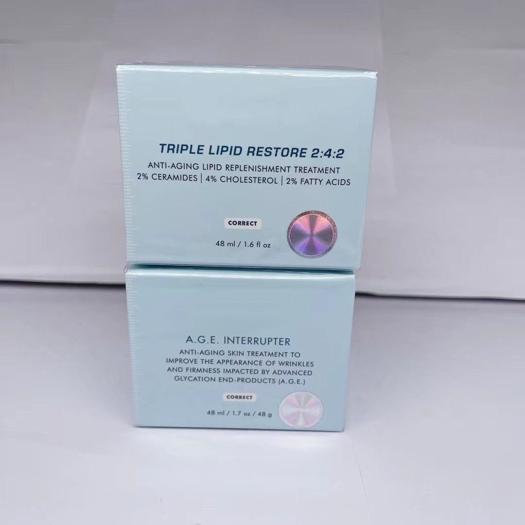 Top Quality Ceuticals Skin Cream 48ml 2:4:2 Triple Lipid Restore Serum and AGE Interrupter Creams Face Care Treatment Lotion 1.6oz fast delivery