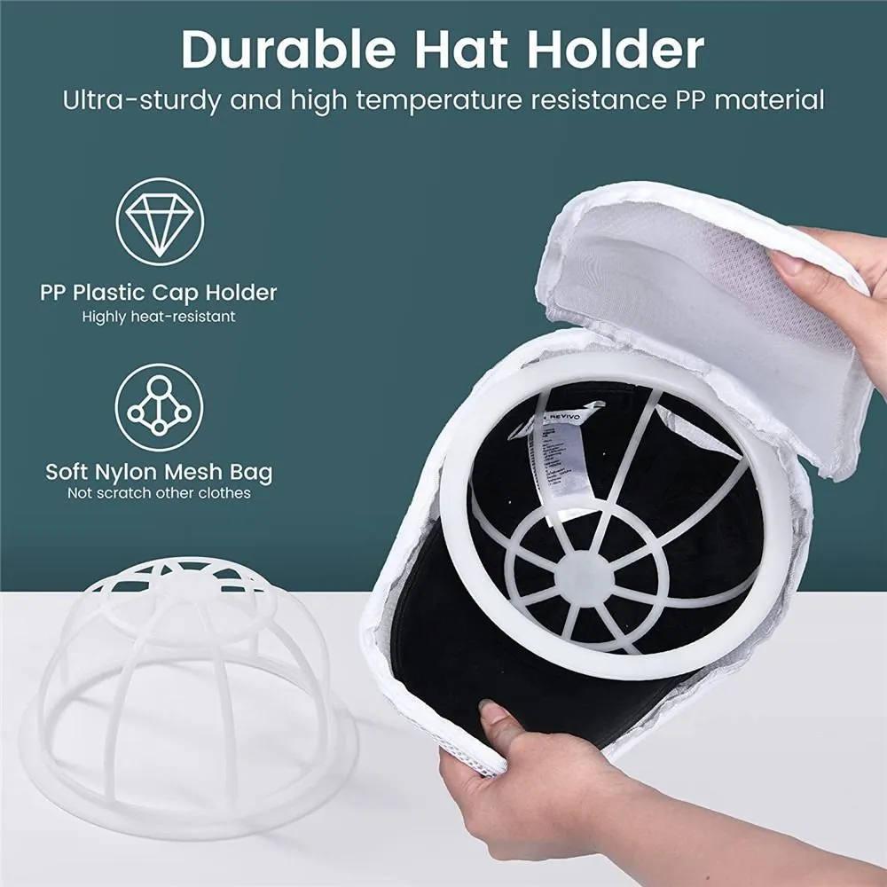 New Baseball Hat Washer Hat Rack Hat Holder Organizer Effective Anti wrinkle Hat Wash Protector for Washing Machine