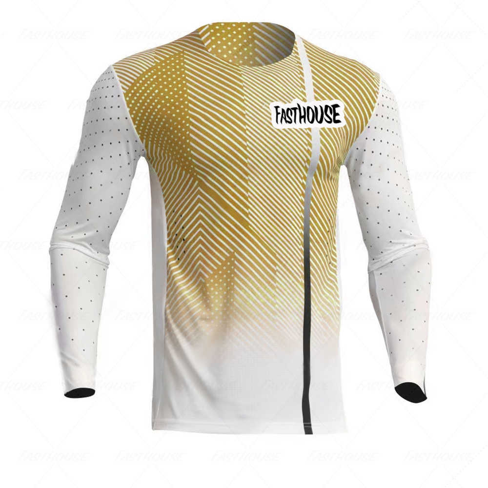 Downhill Jersey Man MTB Jersey Zomer Maillot Ciclismo Hombre DH MTB MX Motocross Jersey Off Road Mountain Cycling Shirt