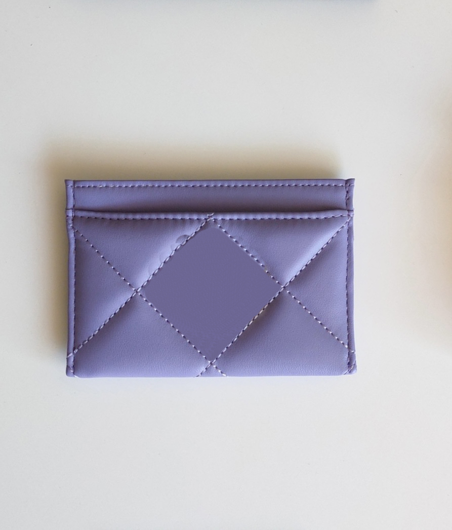 Męska i damska skórzana torba Moda Mini Mini Bank Portfel Poller Mały Ultra cienki portfel z pudełkiem na pasek