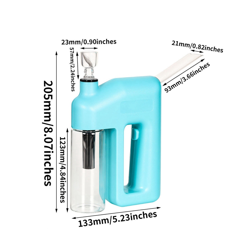 Styl ręczny kolorowe innowacyjne innowacyjne rurki bong Zestaw wodny szklany filtr lejkowy miska na ekranie miska łatwa do czyszczenia ziół tytoniowy