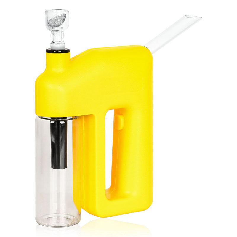 Style de main électrique coloré innovant Bong tuyaux Kit tuyau d'eau filtre en verre entonnoir écran bol facile à nettoyer herbe tabac porte-cigarette barboteur fumer DHL