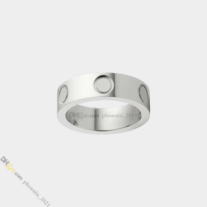 Anillo de diseñador Diseñador de joyas para mujeres Amantes Anillos de banda Anillo de acero de titanio Chapado en oro Nunca se desvanece No alérgico Oro Plata R2980