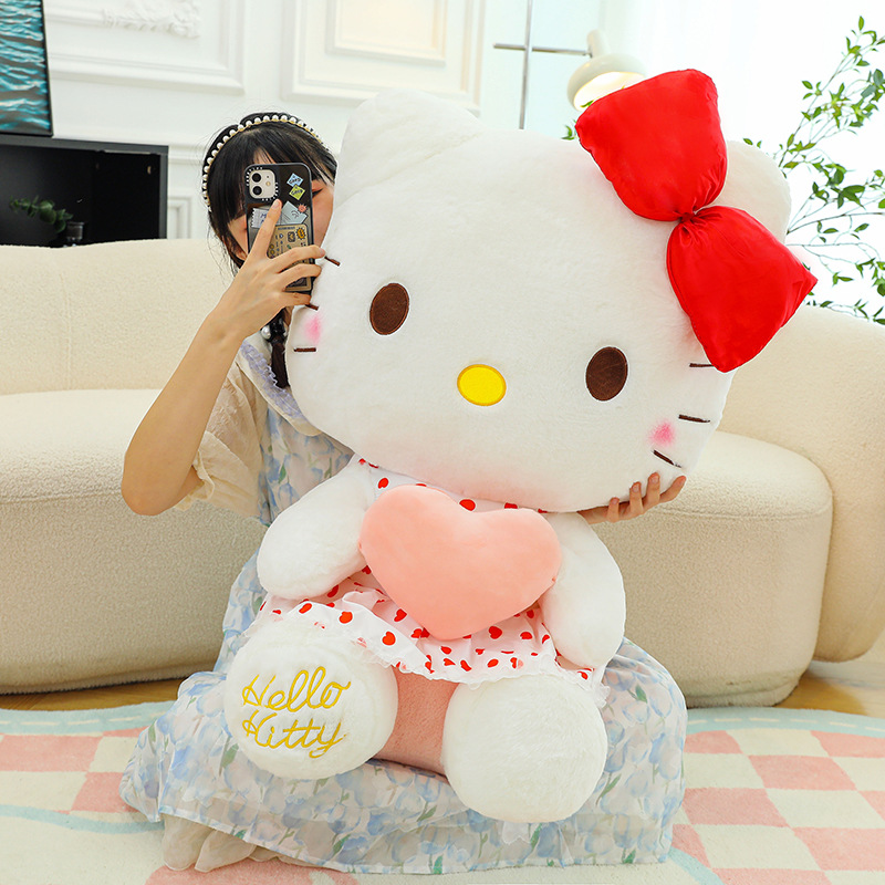 Anime Stuffed Plush Animals Toy Cuddly Kitten Doll Children's Playmate Home Decoration Boys Girls Birthday Children's Day Christmas 2 New Style 30cm