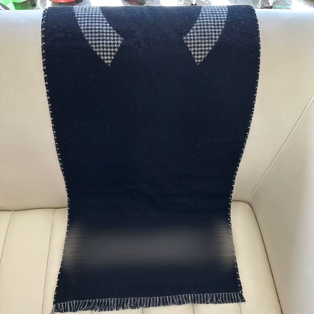 Luksusowy projektant Pattern Houndstooth Szalik Szalik Wysokiej jakości miękki wygodny materiał wełniany jakość duży rozmiar 45*180 cm dla znajomych rodziny ciepłe prezenty